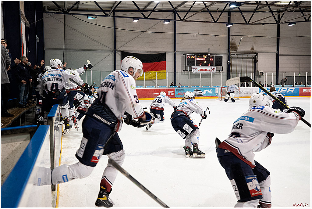 U20-DNL Meisterschaftsfinale;  Koelner Junghaie - Eisbaeren Juniors Berlin; Koeln, 27.03.2022